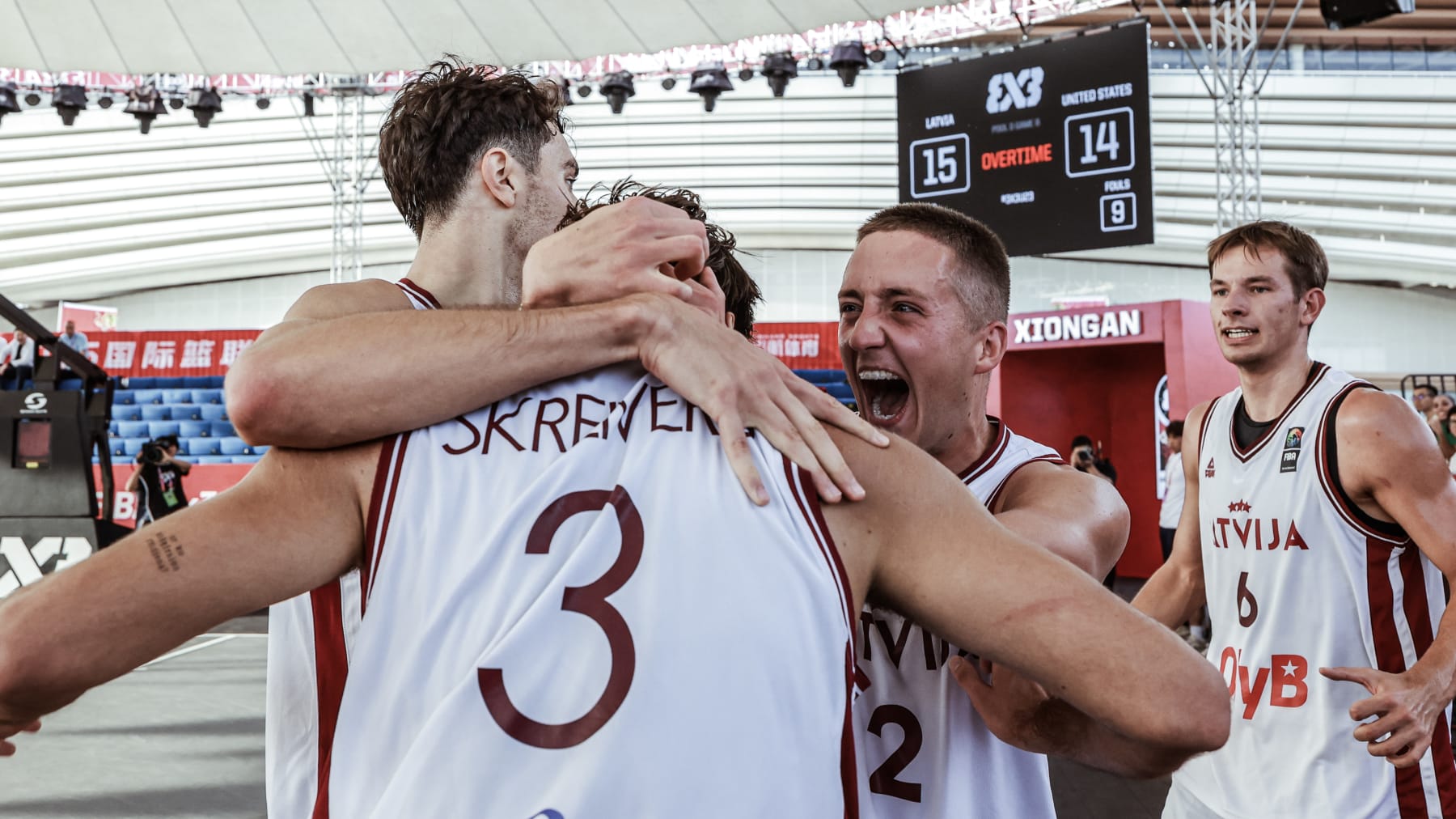 Latvia 3 x 3