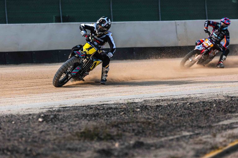 Sammy Halbert at 2025 FIM Flat Track World Championship in Vasad © Štěpán Ševčík_compressed