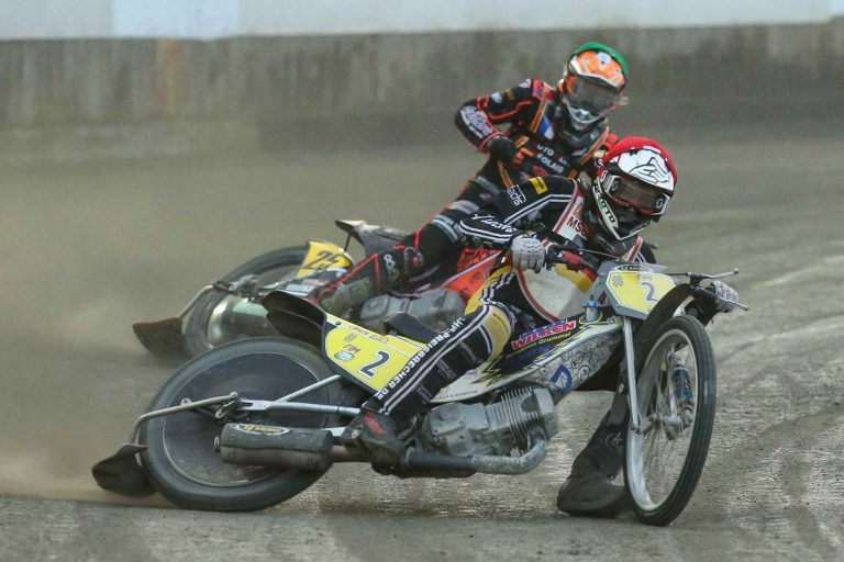 Timo Wachs 2025 FIM Long Track Under 23 World Cup in Vechta, Germany © Jesper Veldhuizen_compressed