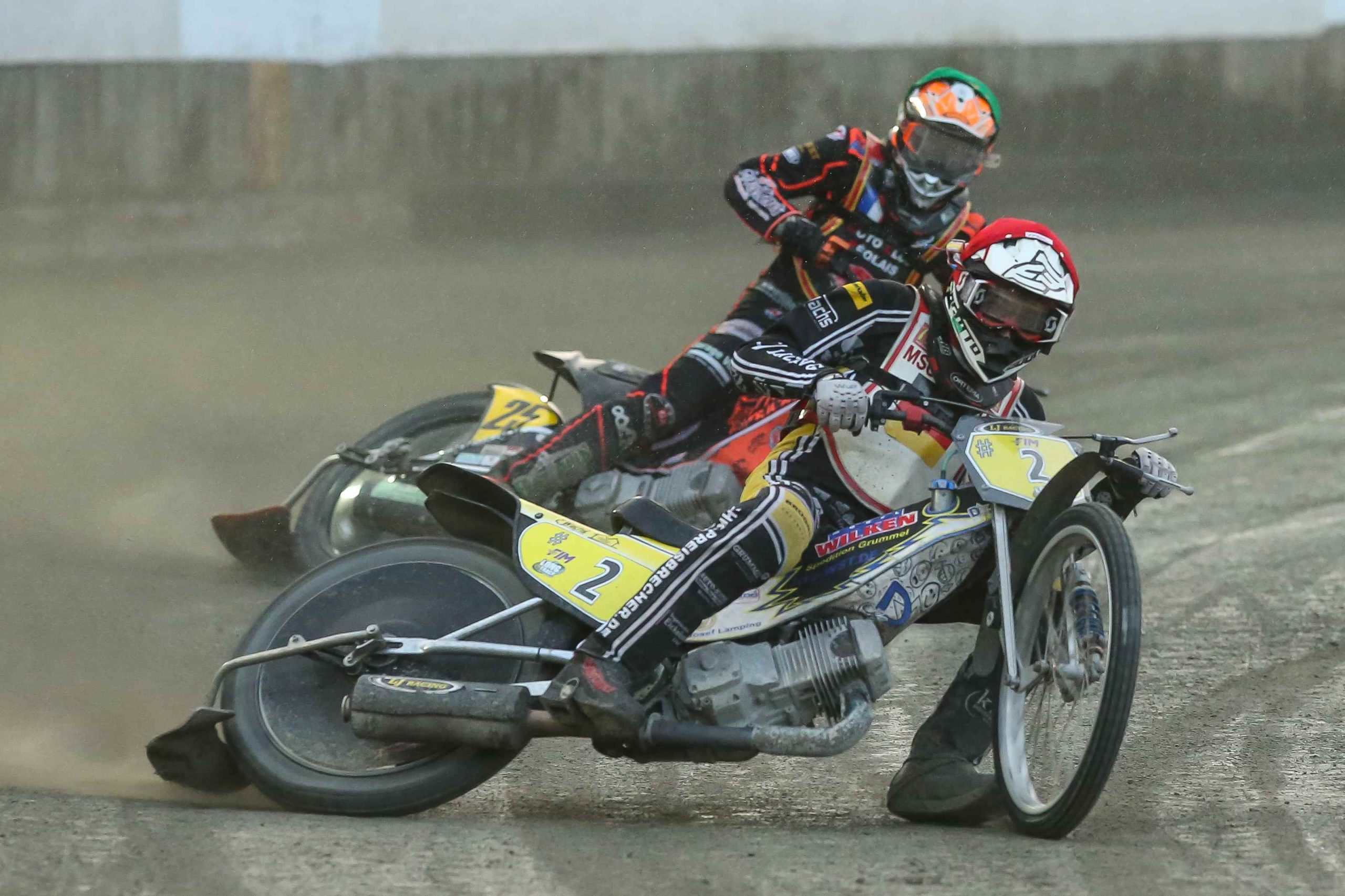 Timo Wachs 2025 FIM Long Track Under 23 World Cup in Vechta, Germany © Jesper Veldhuizen_compressed