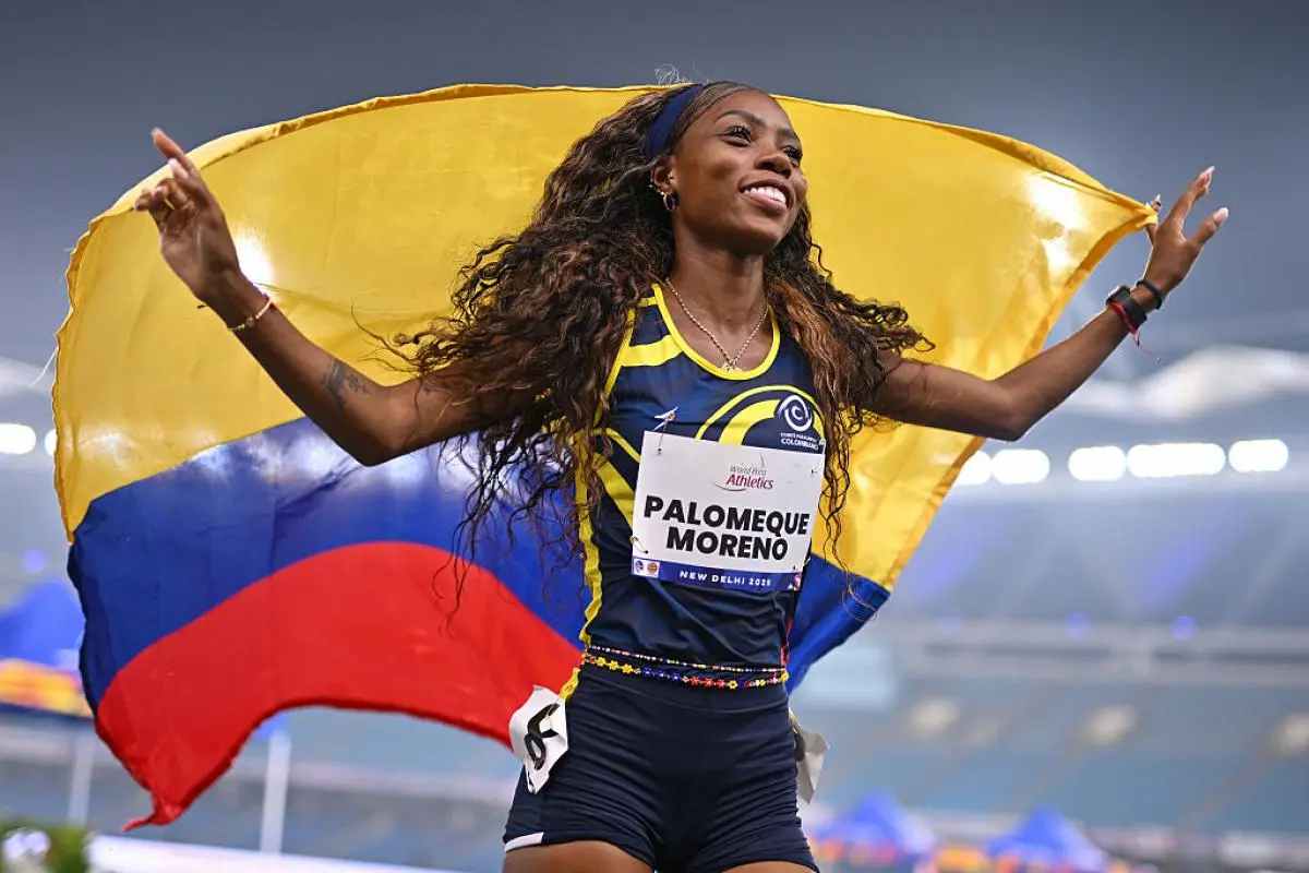 Colombia’s Karen Tatiana Palomeque Moreno retained her women’s 200m T38 world title_compressed