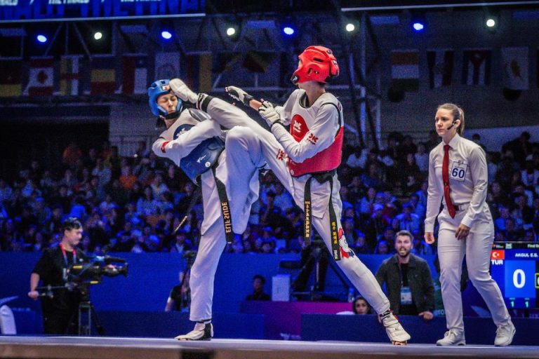 Finals of W-49kg of Wuxi 2025 World Taekwondo Championships Day 2