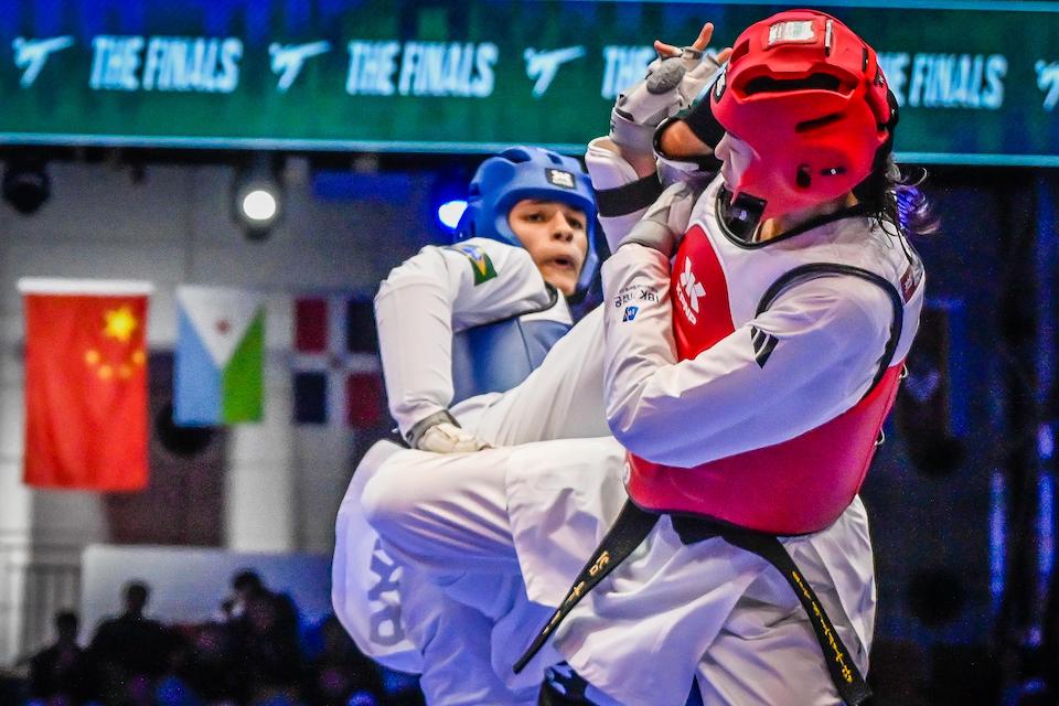 Finals of W-57kg of Wuxi 2025 World Taekwondo Championships Day 1