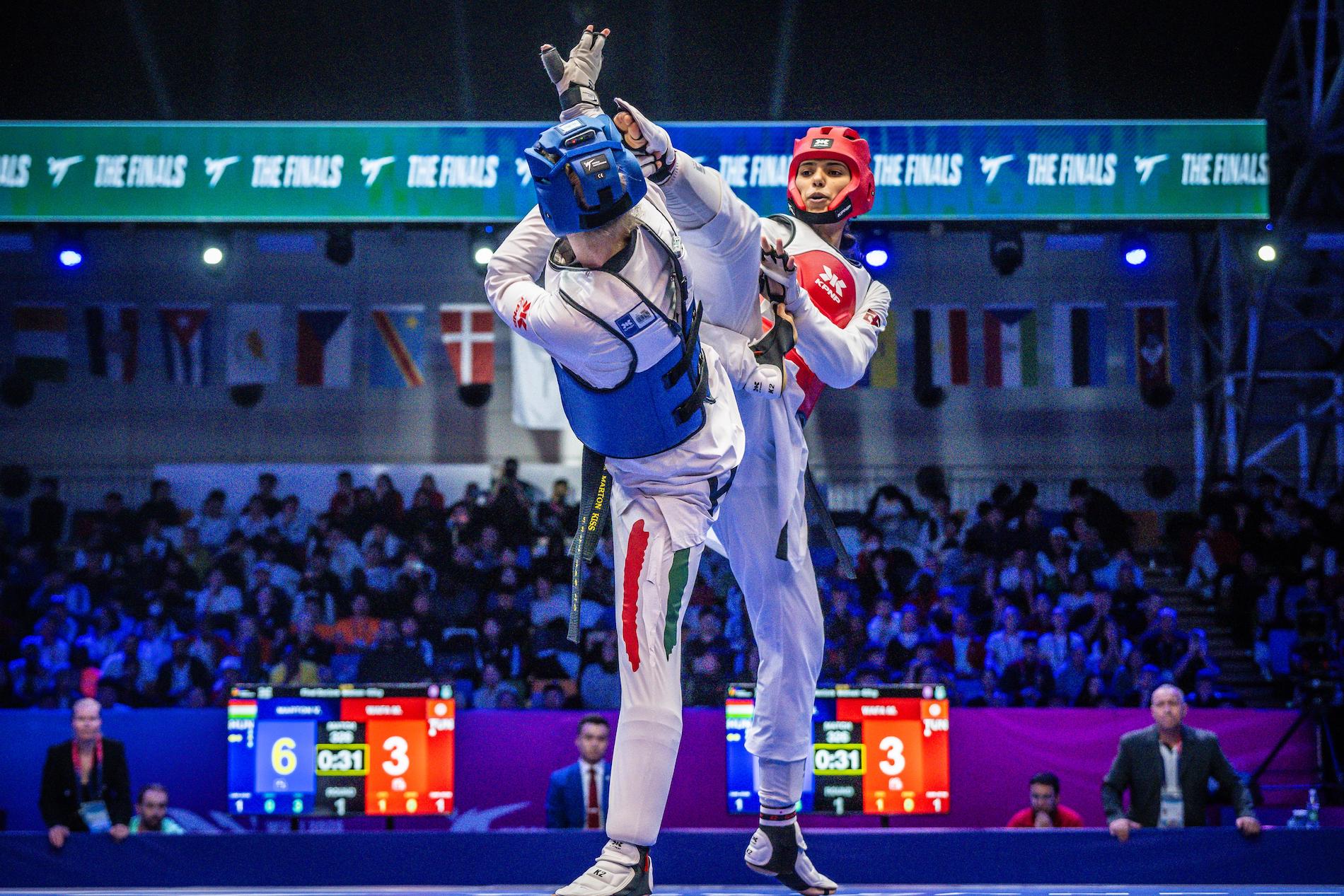 Finals of W-62kg of Wuxi 2025 World Taekwondo Championships Day 6
