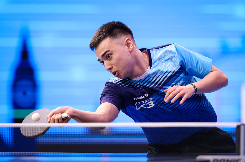 Kay Stumper was seriously tested by his English opponent.