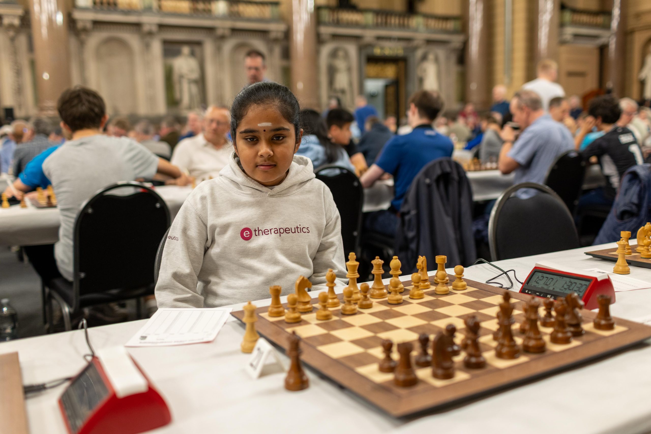 Record-breaking youngster Bodhana Sivanandan.