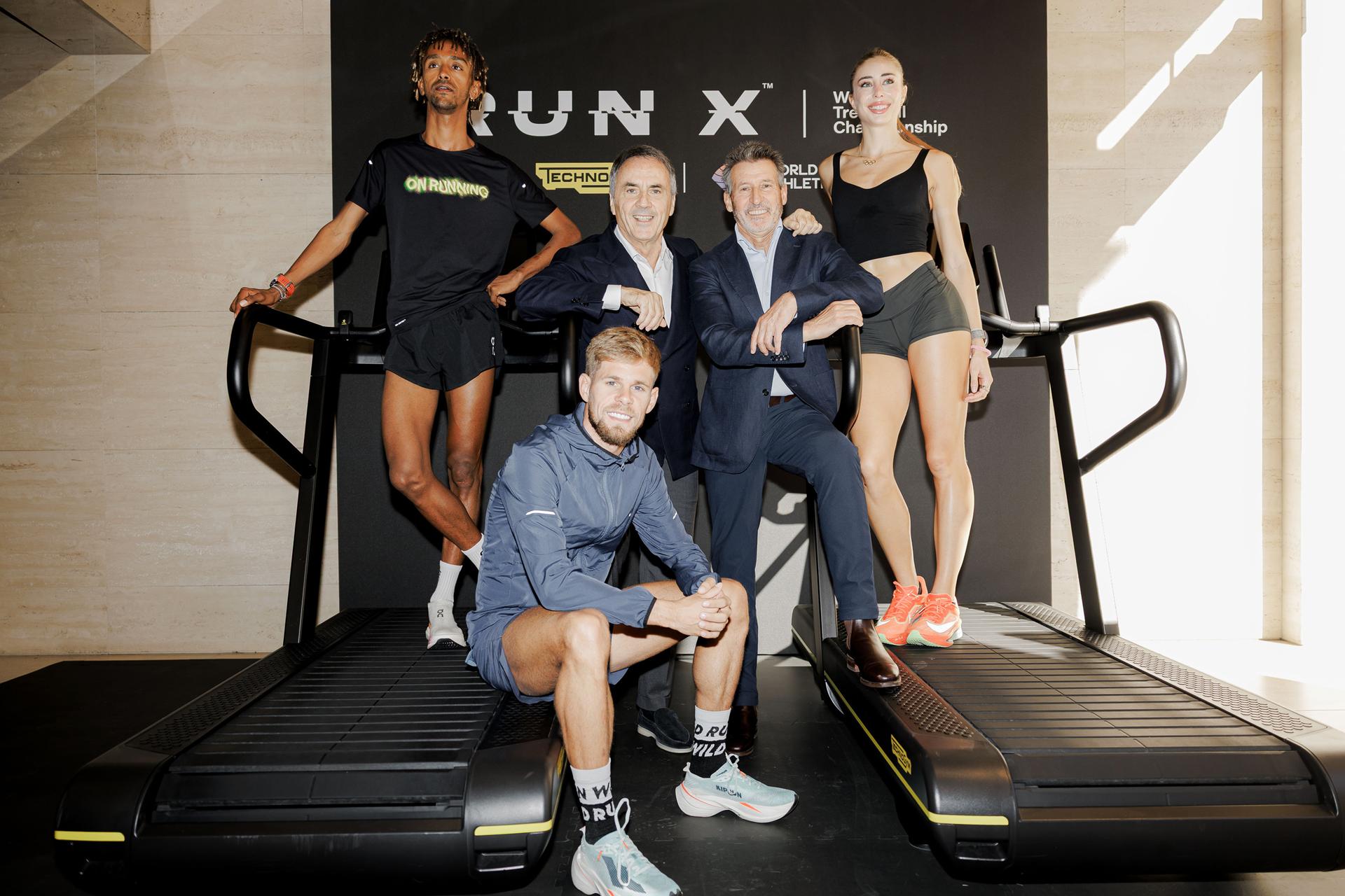 Yeman Crippa, Nerio Alessandri, Sebastian Coe, Gaia Sabbatini, Jimmy Gasser
