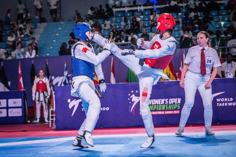 Finals of W-46kg of Malabo 2025 World Taekwondo Womens Open Championships of Day 3_compressed
