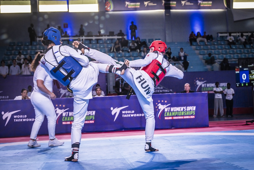 Finals of W-67kg of Malabo 2025 World Taekwondo Womens Open Championships of Day 1