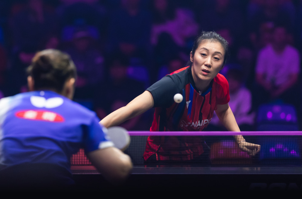 Ying Han bows out to Mima Ito