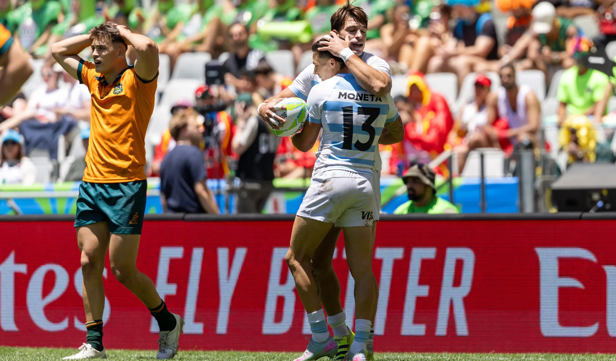 Argentina get the better of Australia at the SVNS