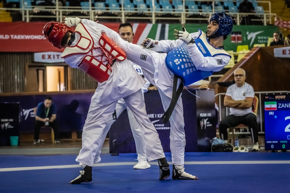 Finals of M-58kg of Nairobi 2025 World Taekwondo Under-21 Championships Day 1