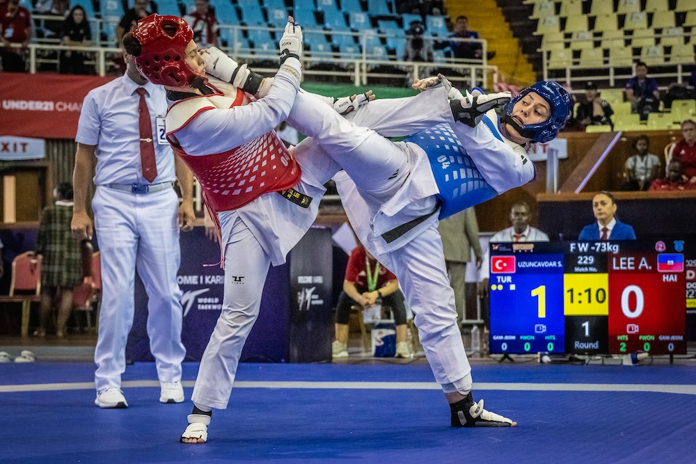 Finals of W-73kg of Nairobi 2025 World Taekwondo Under-21 Championships Day 2