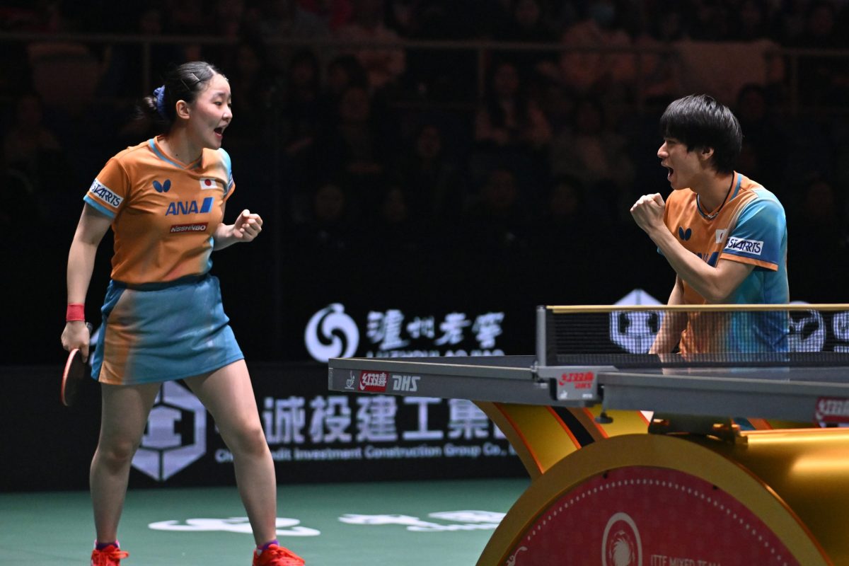 Miwa Harimoto and Shunsuke Togami swept past the inexperienced duo of Yashaswini Ghorpade and debutant Akash Pal