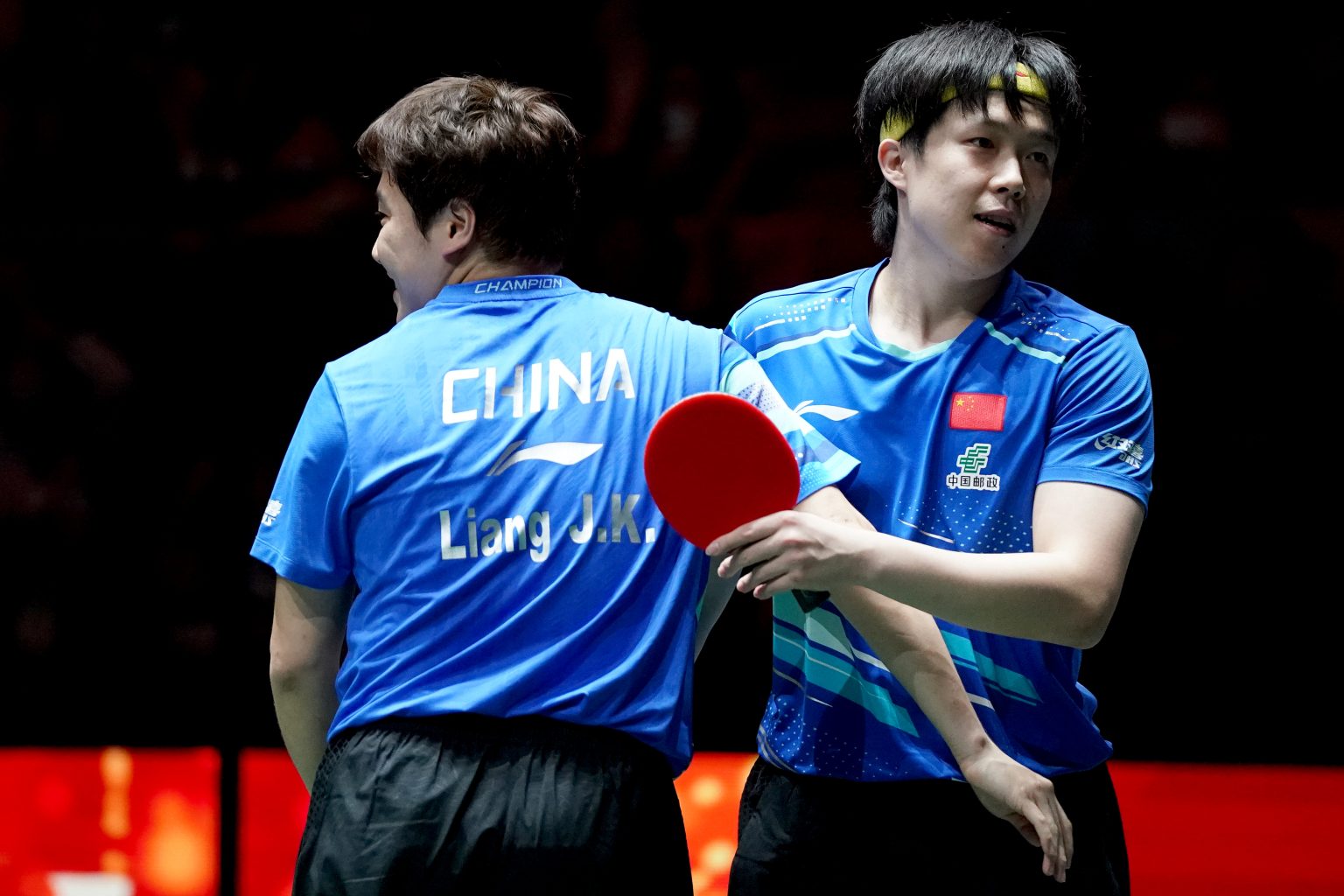 Wang Chuqin and Liang Jingkun