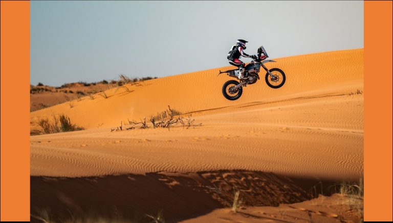 Alex McInnes at 2025 FIM Bajas World Cup, Saudi Arabia ©_edophoto1