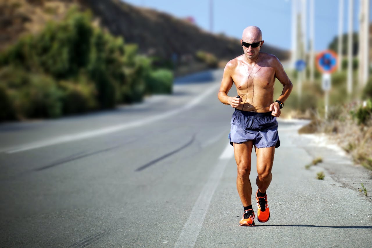 running in heat