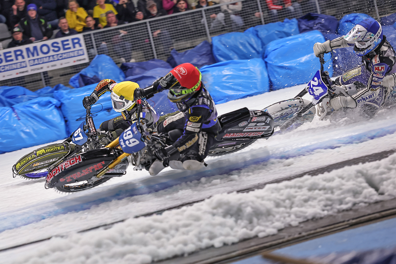 2026 FIM Ice Speedway World Championship, Day 1 in Inzell, Germany © Good-Shoot