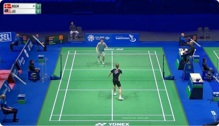 Lee Zii Jia vs Ditlev Jaeger Holm#