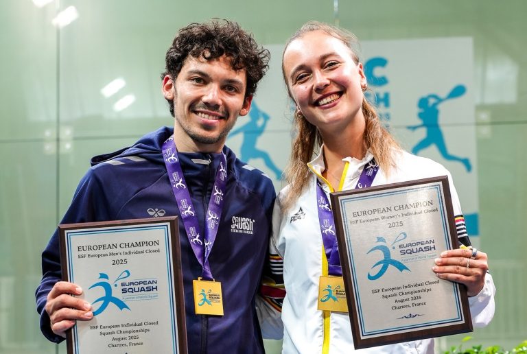 Victor Crouin (France) and Tinne Gilis (Belgium)