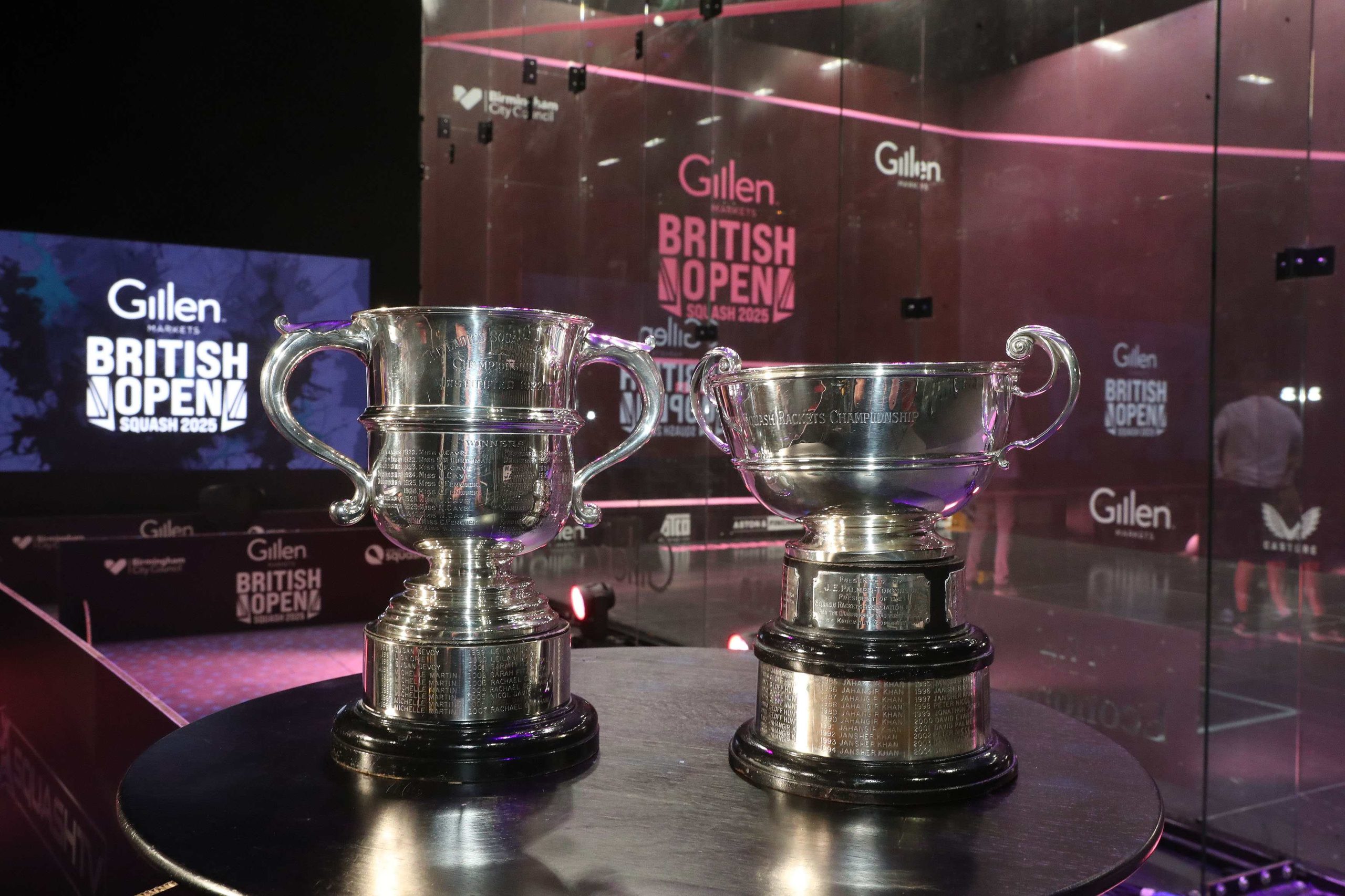 British Open trophies#