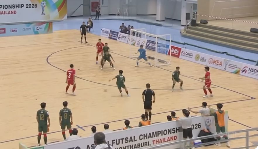 Futsal Indonesia vs Brunei#