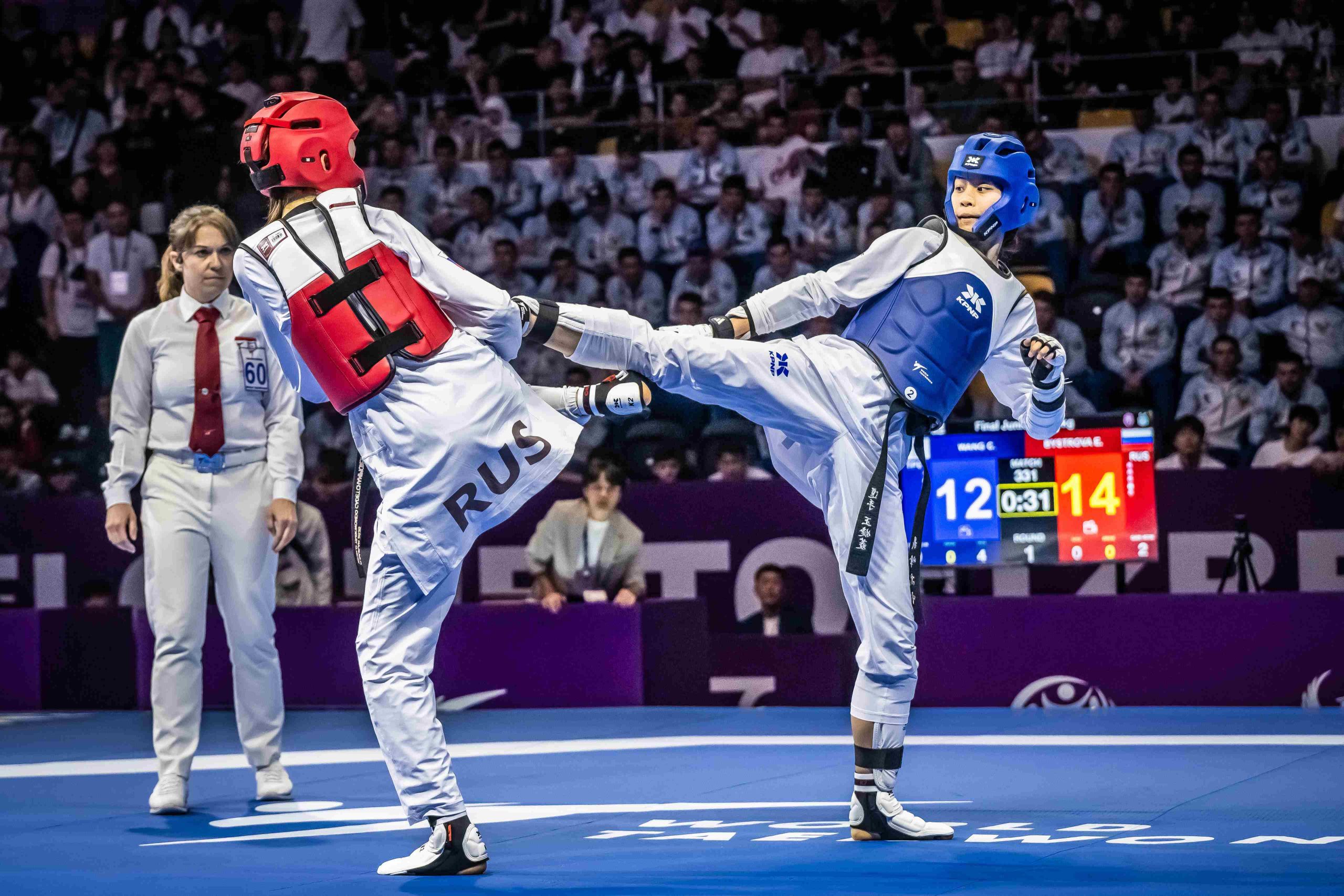 Wang Chieh Ling defeats Elizaveta Bystrova.#