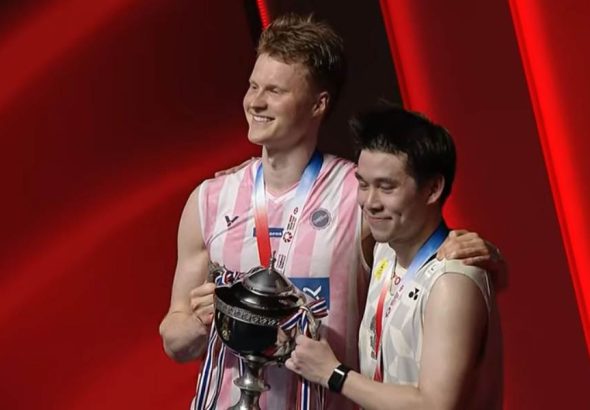 Anders Antonsen beat Kunlavut Vitidsarn #