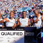 Botswana relay team #