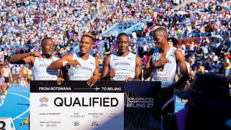 Botswana relay team #