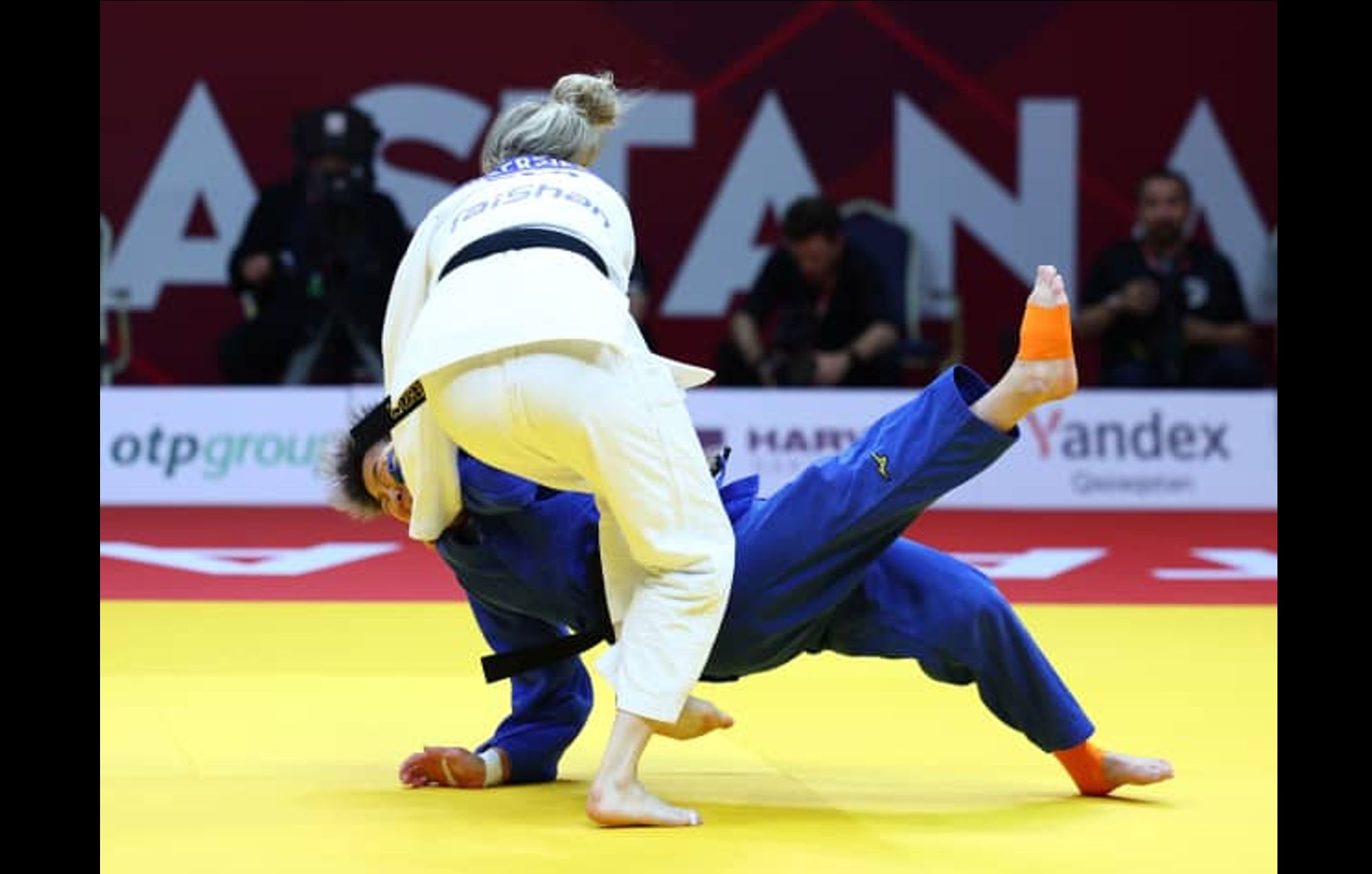 Final, Amber Gersjes (NED) vs Narantsetseg (MGL) Ganbaatar. #