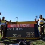 Jamaica mixed 4 x 100 m world record holders