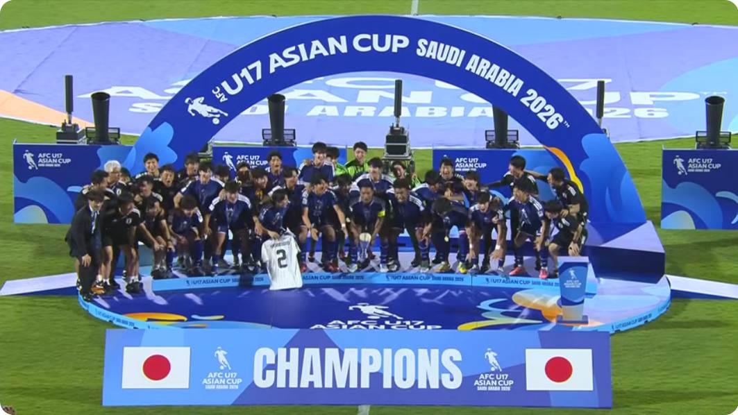 Japan AFC U17 champions #