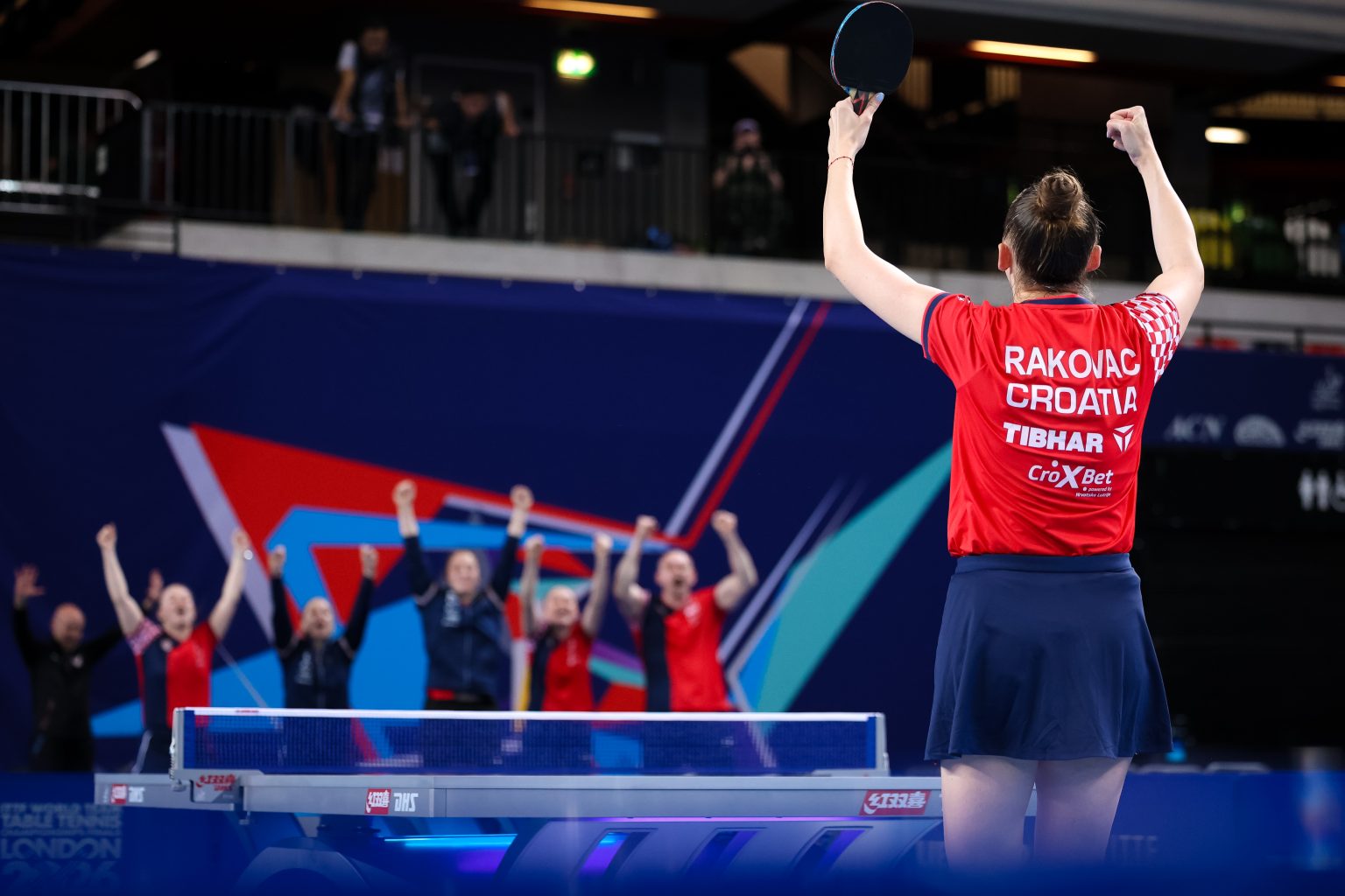 Lea Rakovac stepped up for Croatia