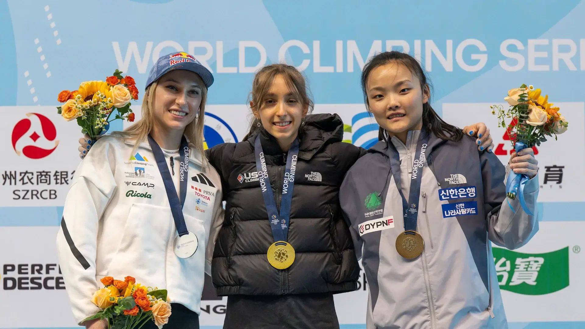 Lead Women's Podium #