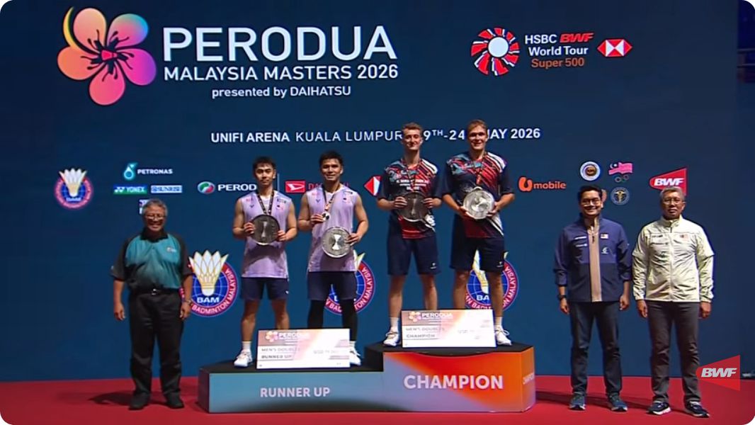 Malaysian masters men;s doubles #