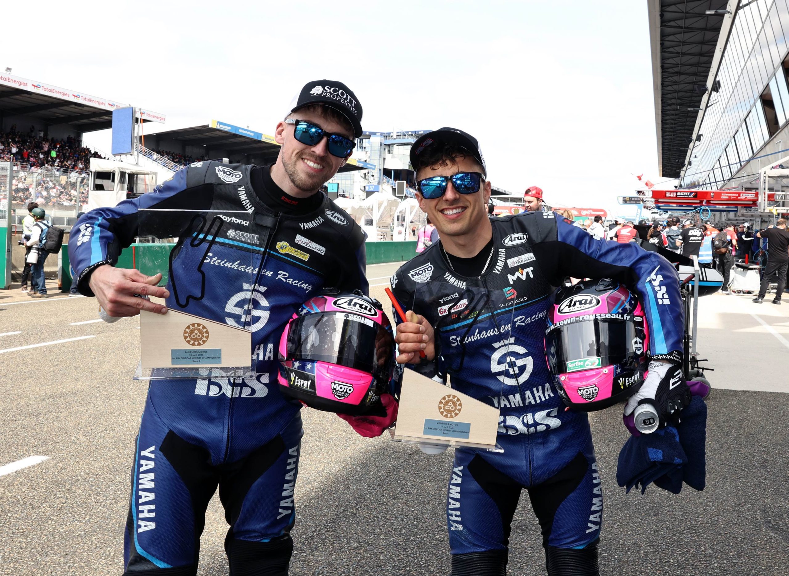 Payne and Rousseau at 2026 FIM Sidecar World Championship - Le Mans (France) #