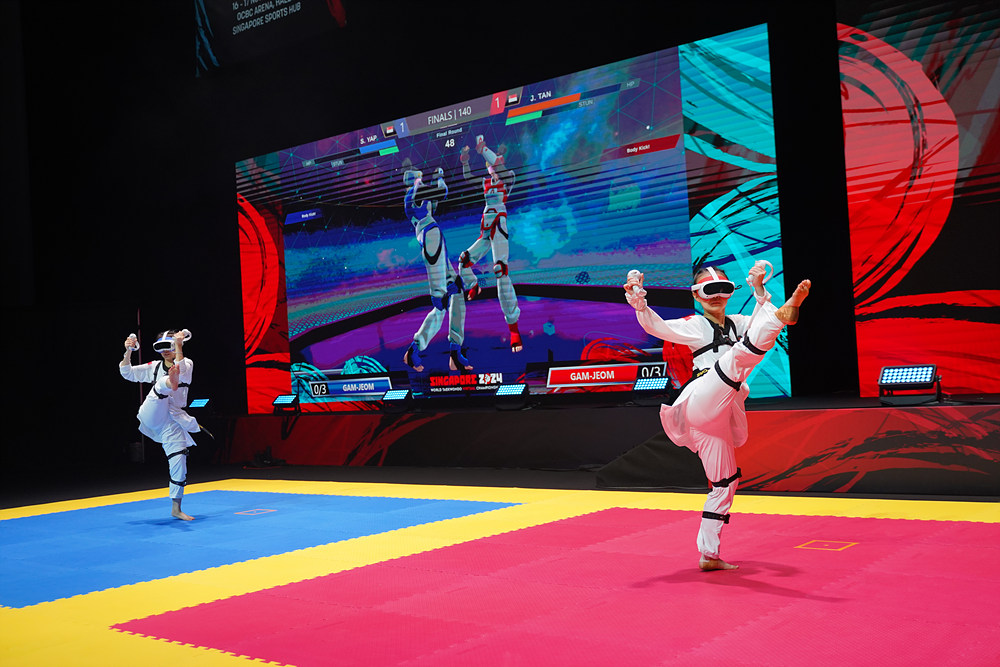 First World Taekwondo Virtual Championships in 2024 in Singapore