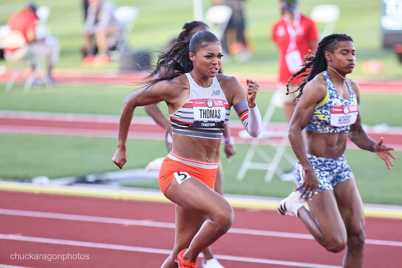 Gabby Thomas (Photo by jenaragon94)
