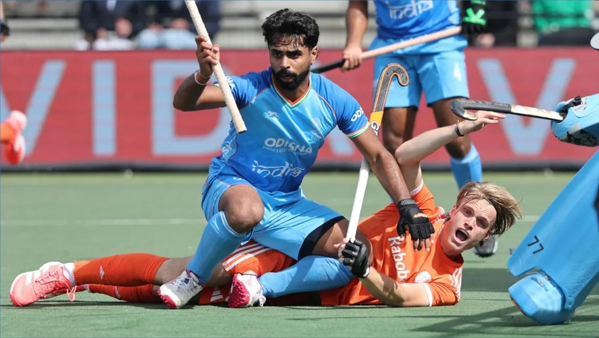 India beaten by the Netherlands #