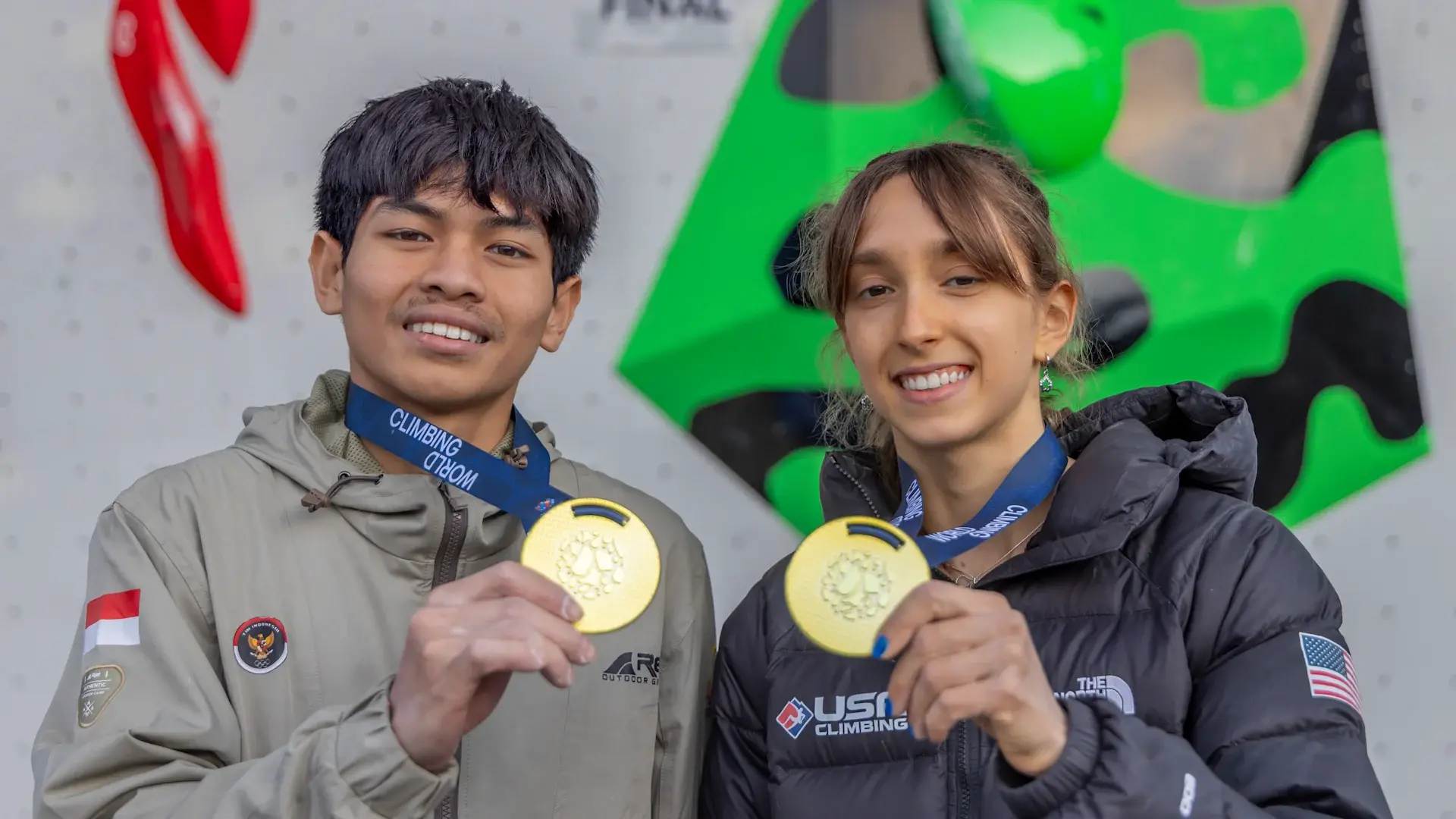 Putra Tri Ramadani and Annie Sanders
