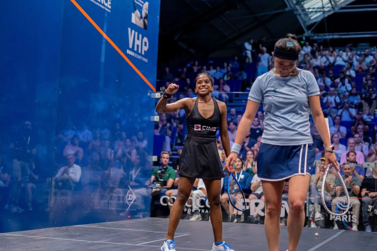 Sivasangari Subramaniam beats Satomi Watanabe (Photo PSA) #