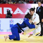 Wenna Zhuang of China and Wakana Koga of Japan #