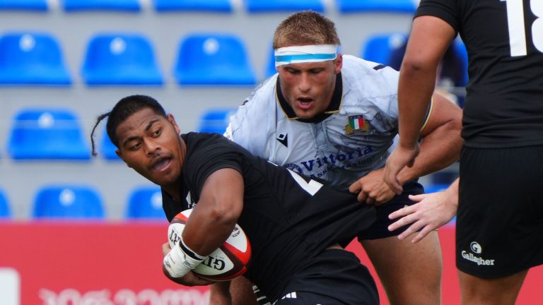 World Rugby Junior World Championship 2026 Pool B match between New Zealand and Italy