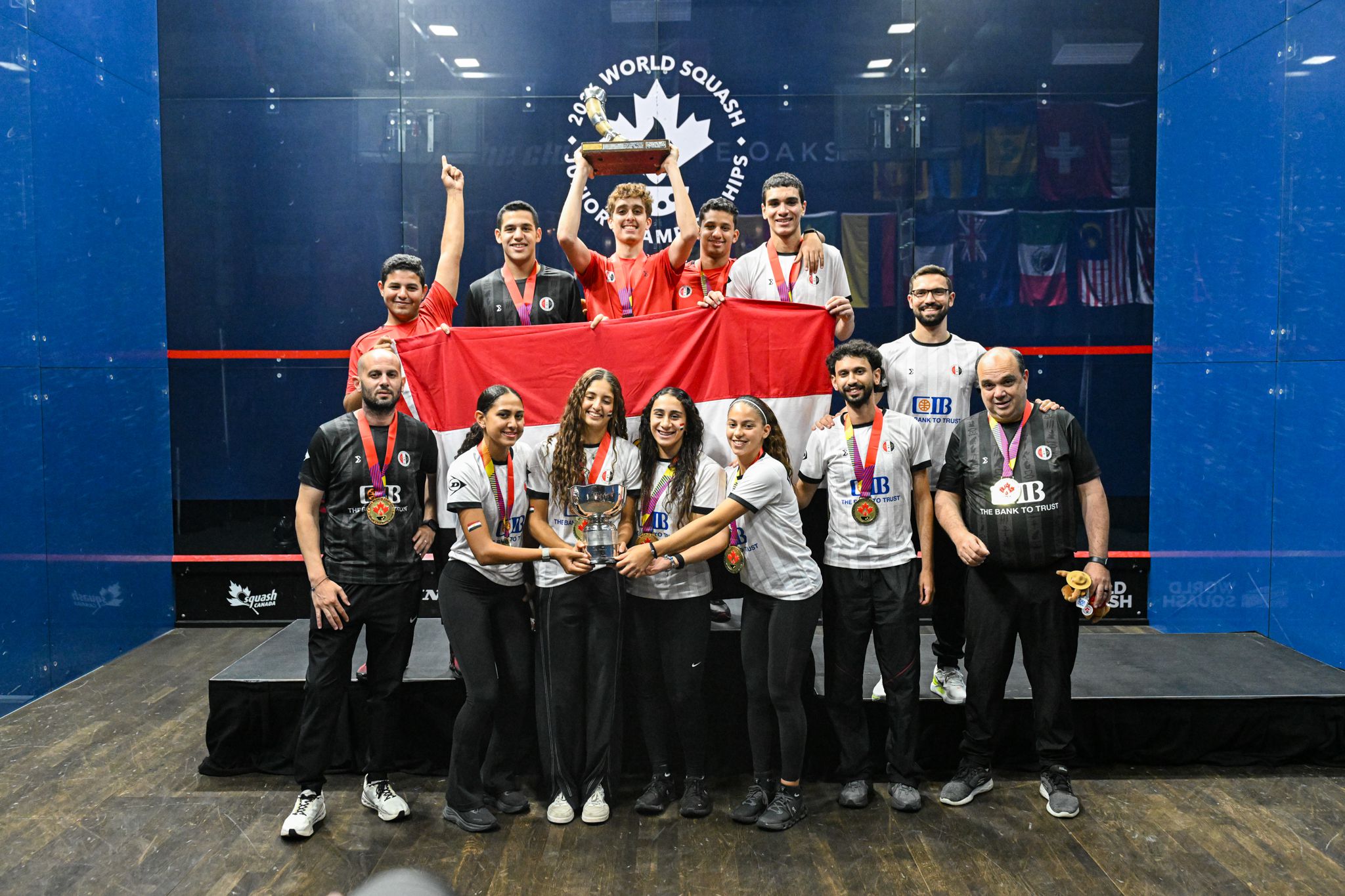 Junior squash champions Egypt #