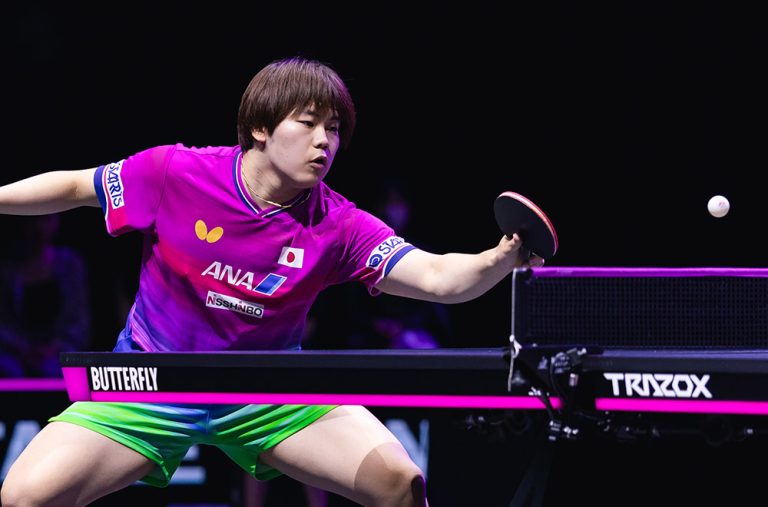 Sora Matsushima was made to work hard for his opening round victory in Yokohama.