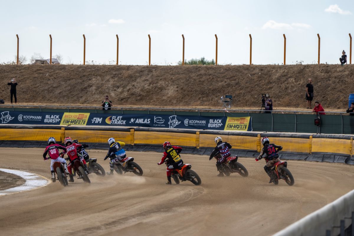 2026 FIM Flat Track World Championship, Hungary © Štěpán Ševčík