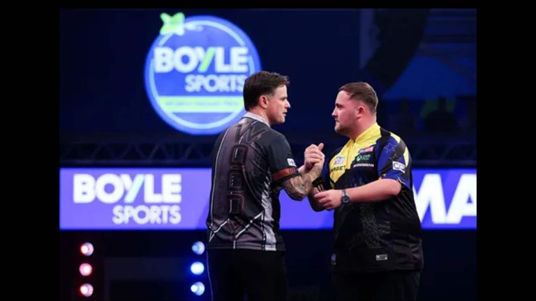Luke Woodhouse beats Luke Littler @