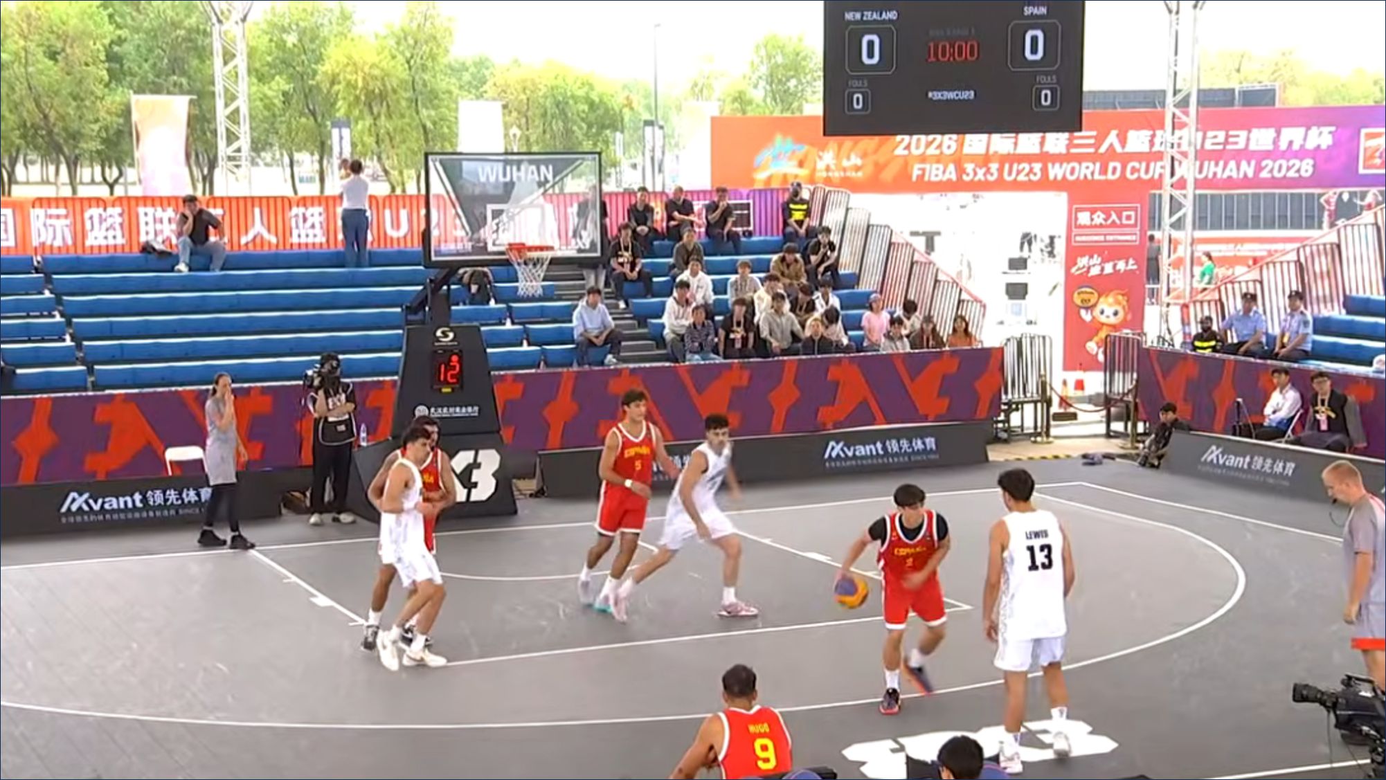 New Zealand beats Spain @