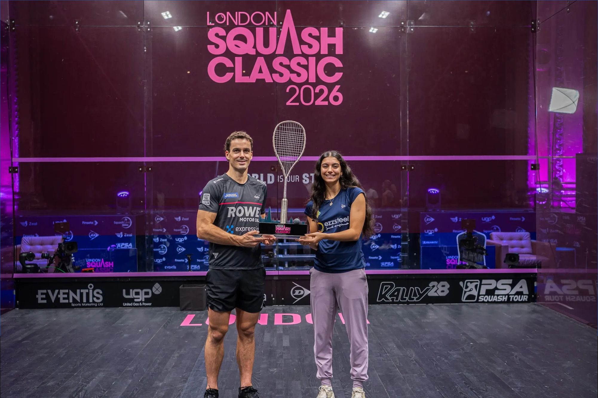 Paul Coll and Amina Orfi @